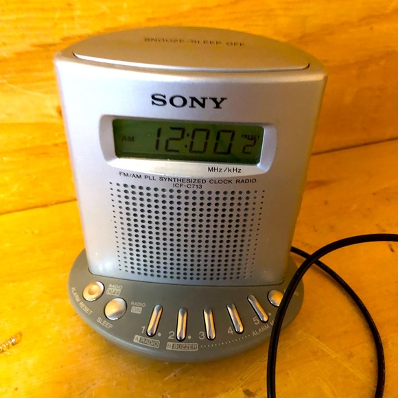 Sony Portable Audio & Video Sony Icfc73 Clock Radio Original